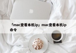 「mac查看本机ip」mac查看本机ip命令